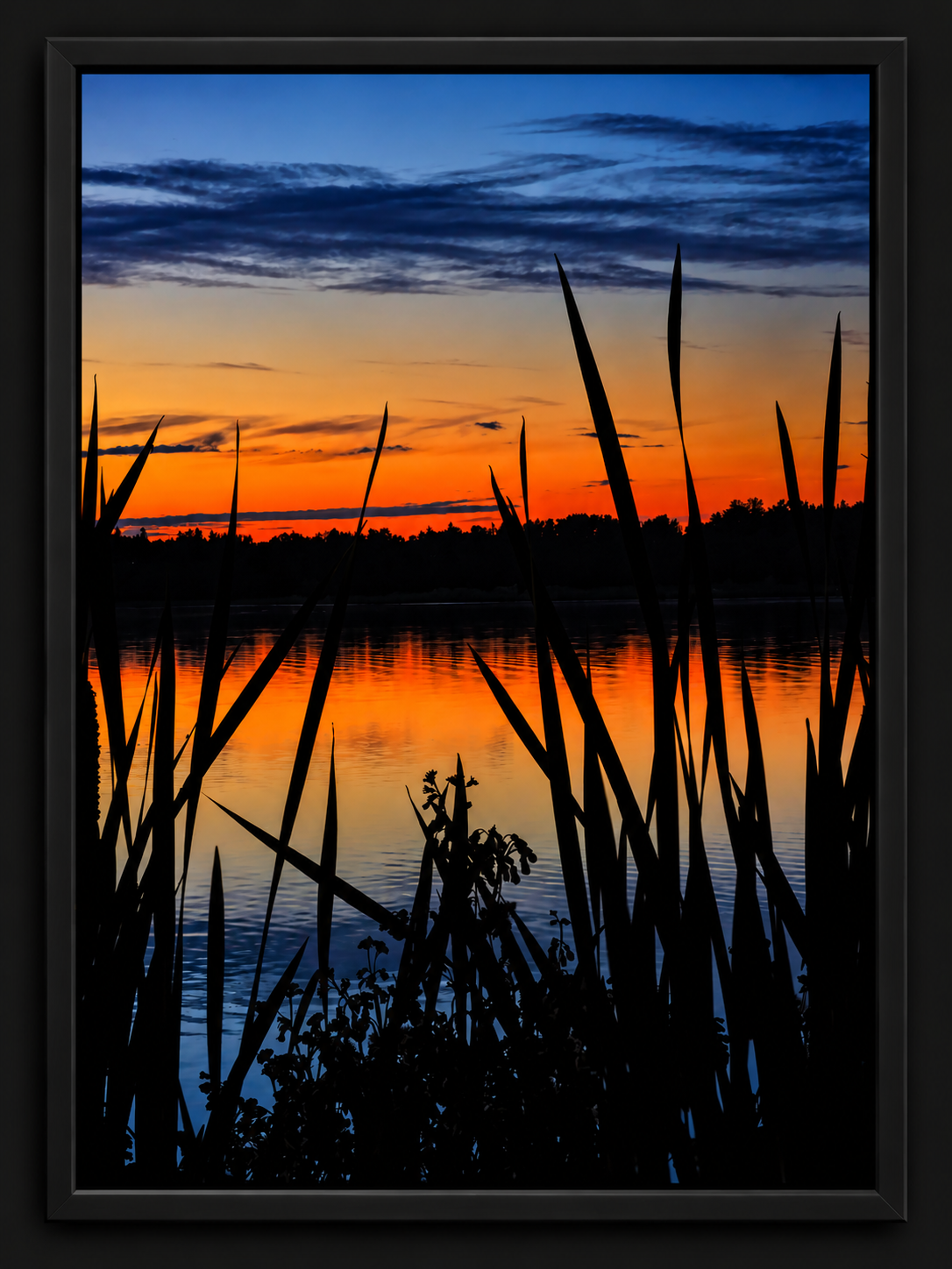 Where Day Ends | Framed